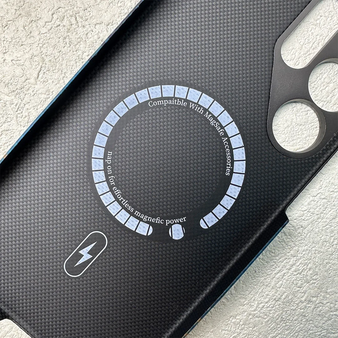 Чехол из настоящего углеродного волокна ACC-Carbon для Samsung Galaxy S25Ultra/S24Ultra из арамидного волокна, чехол для телефона с защитой от падения