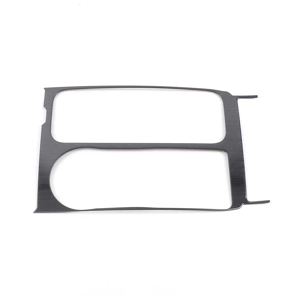 For Ford Explorer 2020 2021 2022 stainless carbon Car gear shift knob /cigarette Lighter frame panel Cover Trim Car Accessories