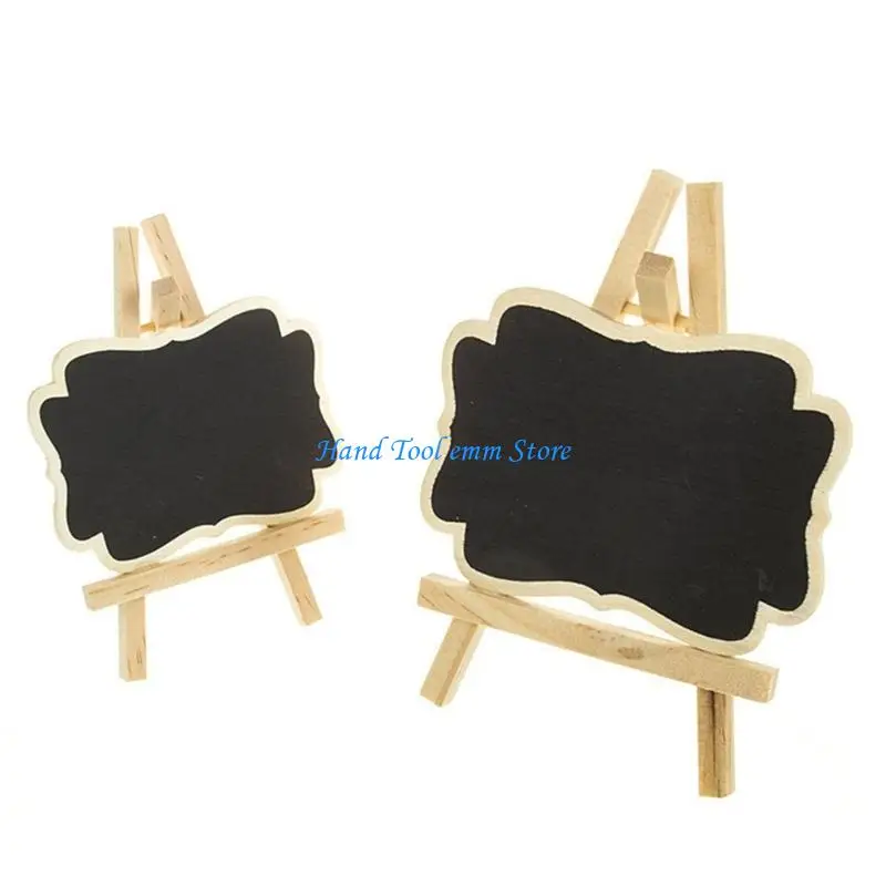 H37F Elegant Wooden Decorative Panel Multipurpose Message Board Display Plaque For Wall Display And Party Decorations