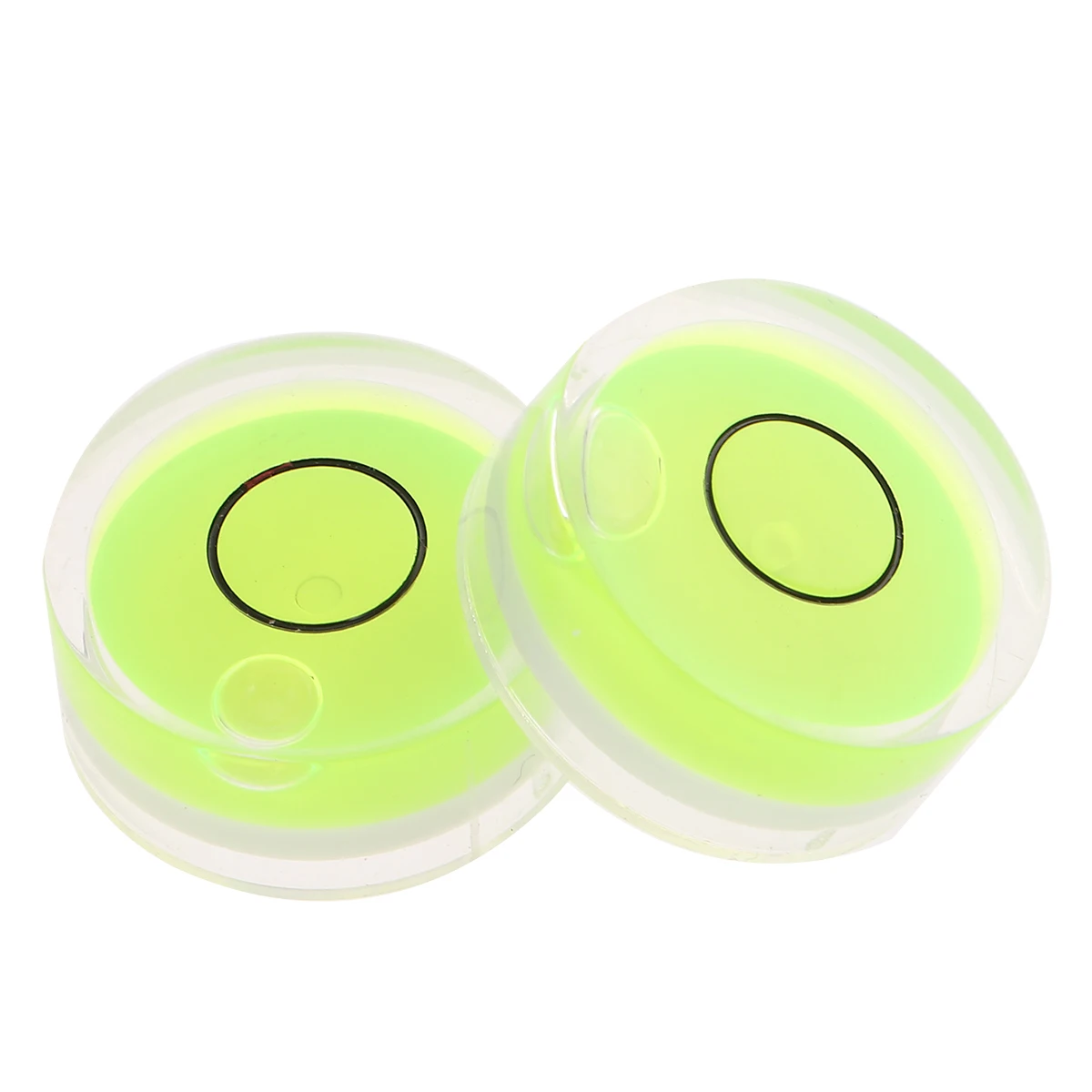 

10pcs 25X10Mm Round Bubble Level High Precision Green Horizontal Bubble Level For Calibration Hanging Tool