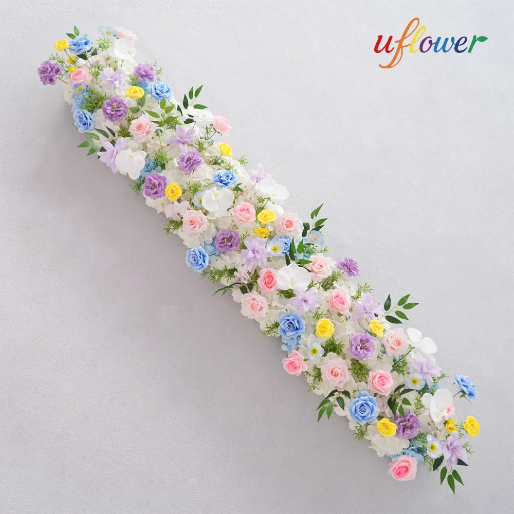 

Uflower Mixcolor Роза Искусственный Большой Цветок Свадебный Фон Арка Декор Искусственный 5D Цветочная Композиция Реквизит Для Вечеринки