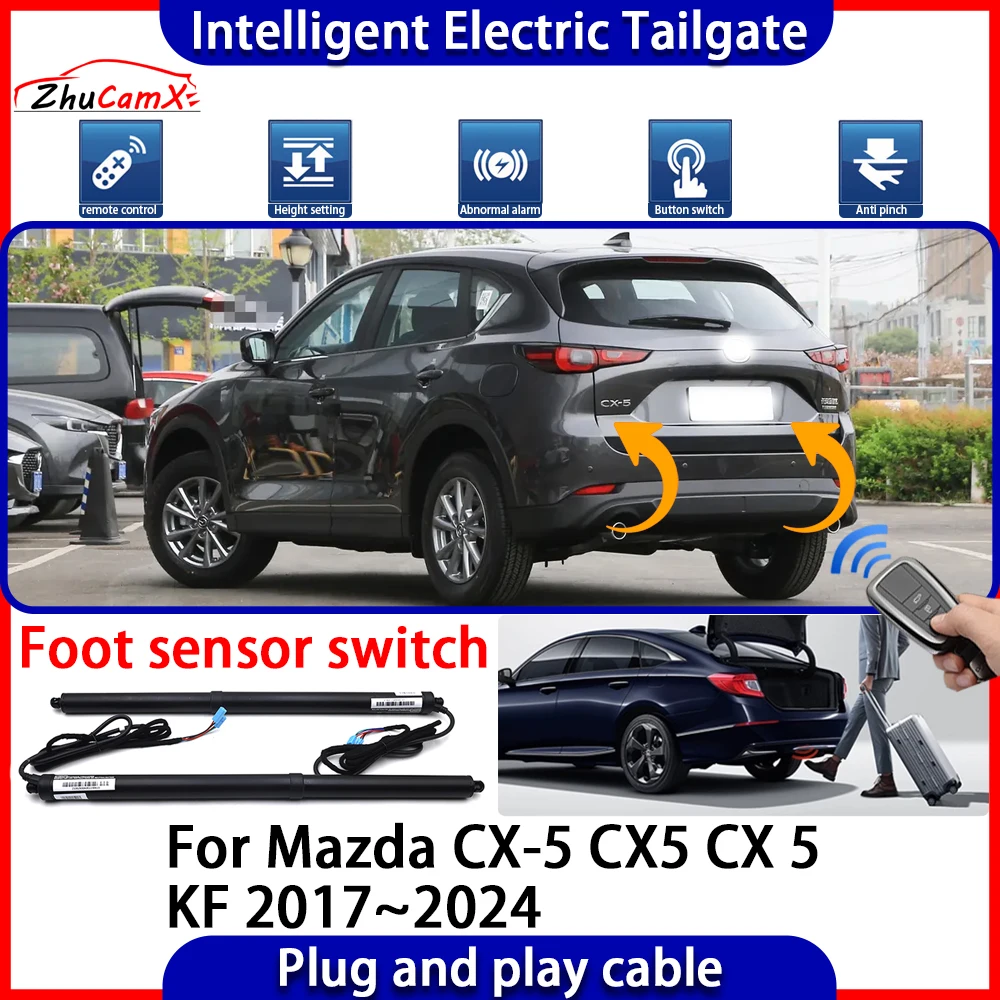 

ZhuCamX Automatic Lifting kit Opening Trunk Intelligent Electric Tail Gate Lift Tailgate For Mazda CX-5 CX5 CX 5 KF 2017–2024