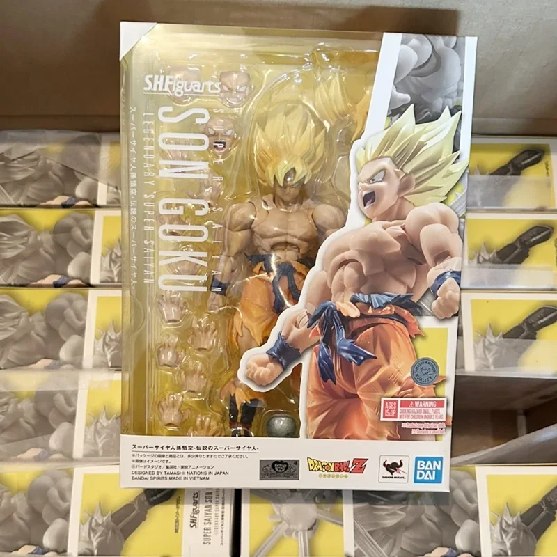 

In Stock Original Bandai S.h.figuarts Shf Son Goku Legendary Super Saiyan 3.0 Dragon Ball Z 14.5cm Action Figure Gifts Toys