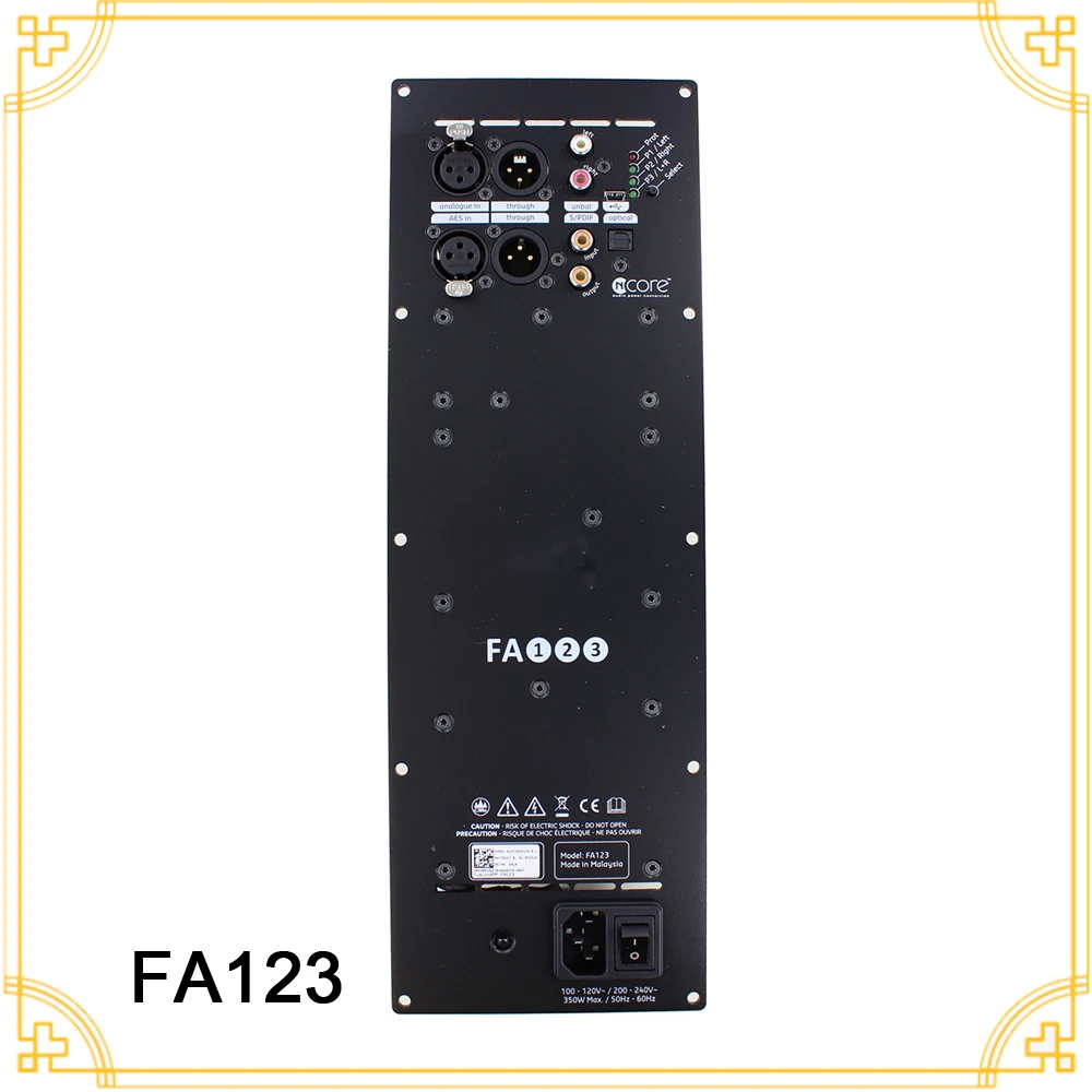 FA123 125W For Hypex Fusion Fusion backplane power amplifier HiFi Electronic frequency Division NCore