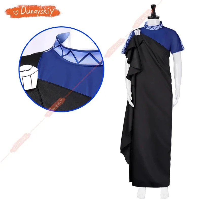 COSda@Anime Costume Hercules Hades Cosplay Costumes Adult Man Robe Set Halloween Carnival SuitCOSda@