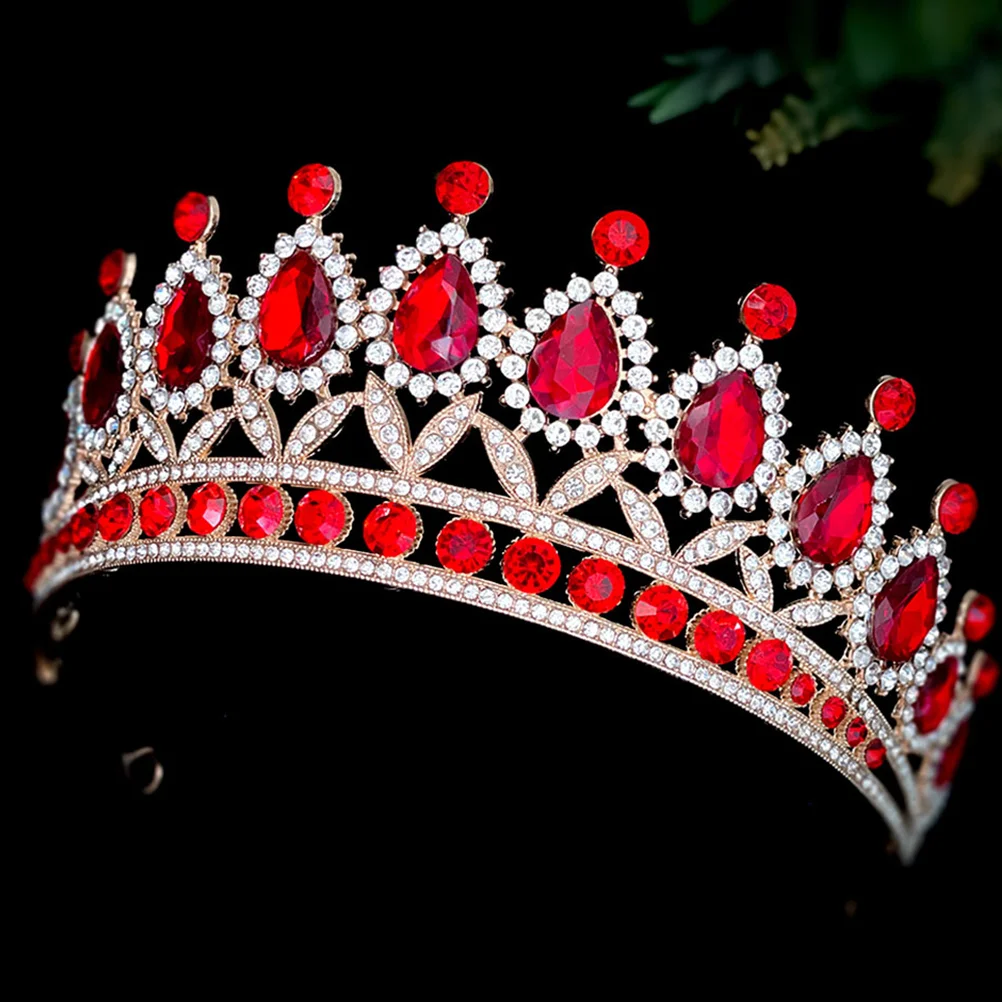 Tiara Homecoming for Women Costume Crown Rhinestone Crowns and Tiaras Wedding Decor