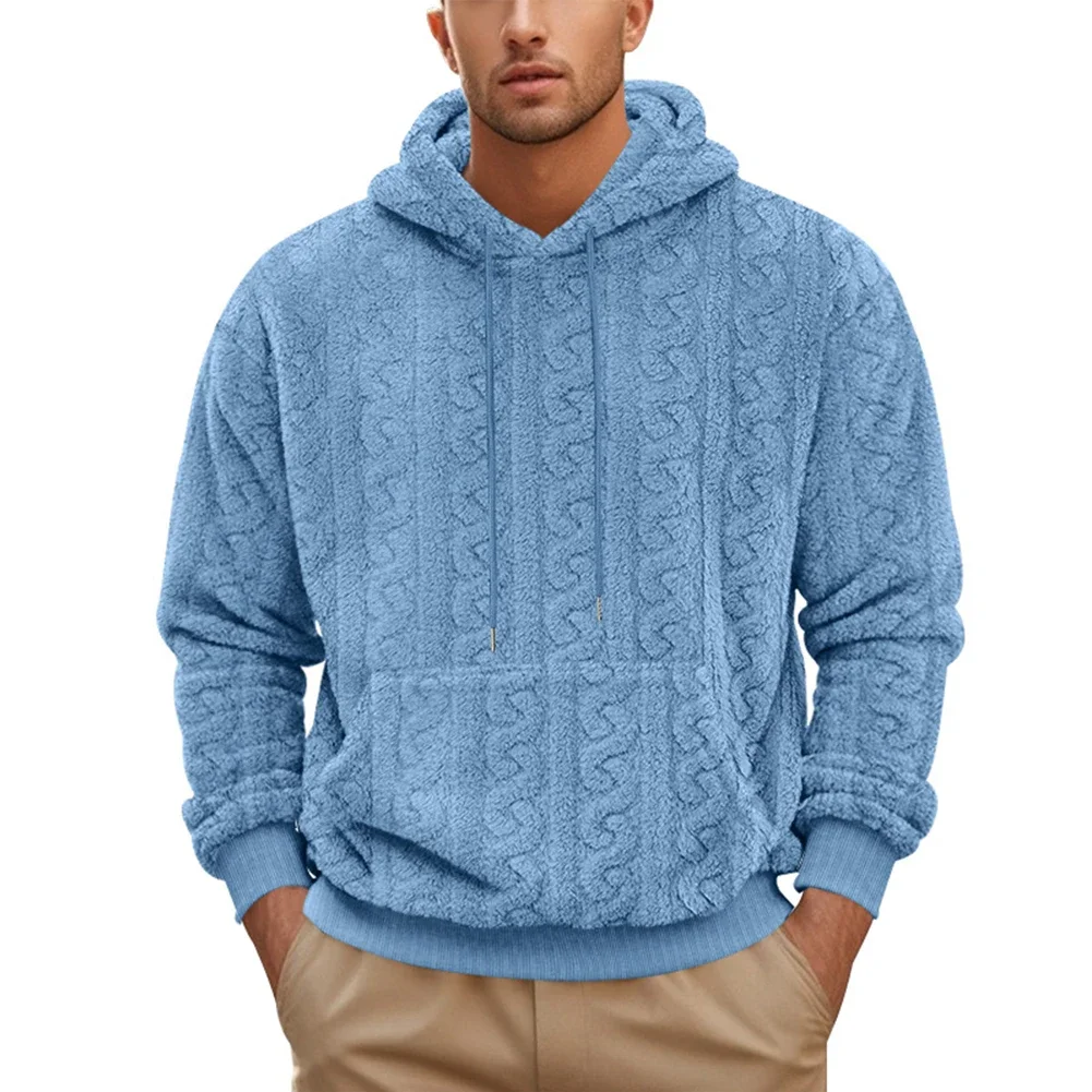 

Casual Fleece Fleece Sweatshirts Spring Autumn Winter Wear Hooded Jacket Loose Fit Sweatshirt Polyester Fabric