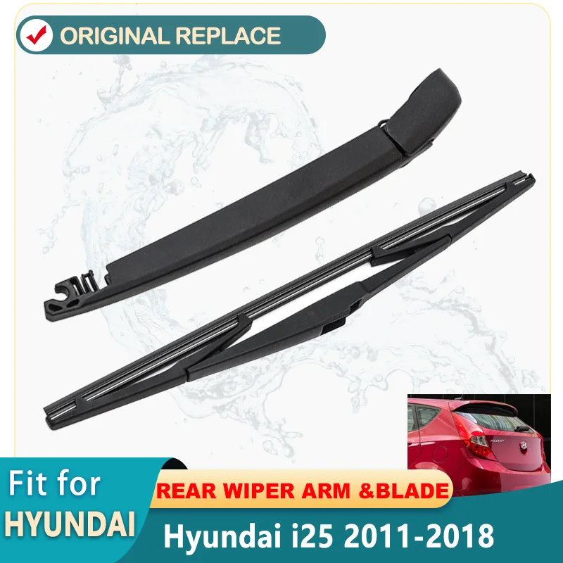 Back Tailgate Car Windscreen Wiper for Hyundai Accent i25 Hyundai Santa Fe 2007 2012 back windshield wiper