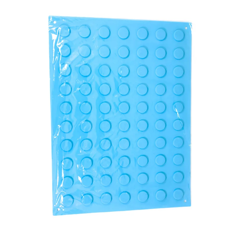 Bandejas / Gestión segura de objetos punzantes / Almohadilla para instrumentos médicos azules / Esteras para instrumentos quirúrgicos magnéticos