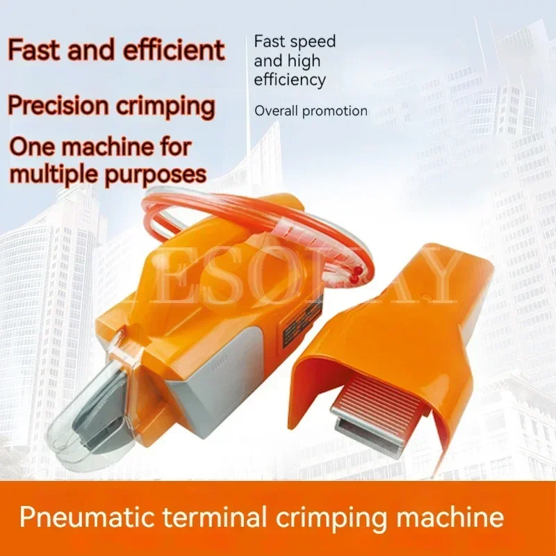 New Pneumatic Crimping Machine Crimping Tool Terminal Crimping Machine Tool with Mold Cable Terminal Connector