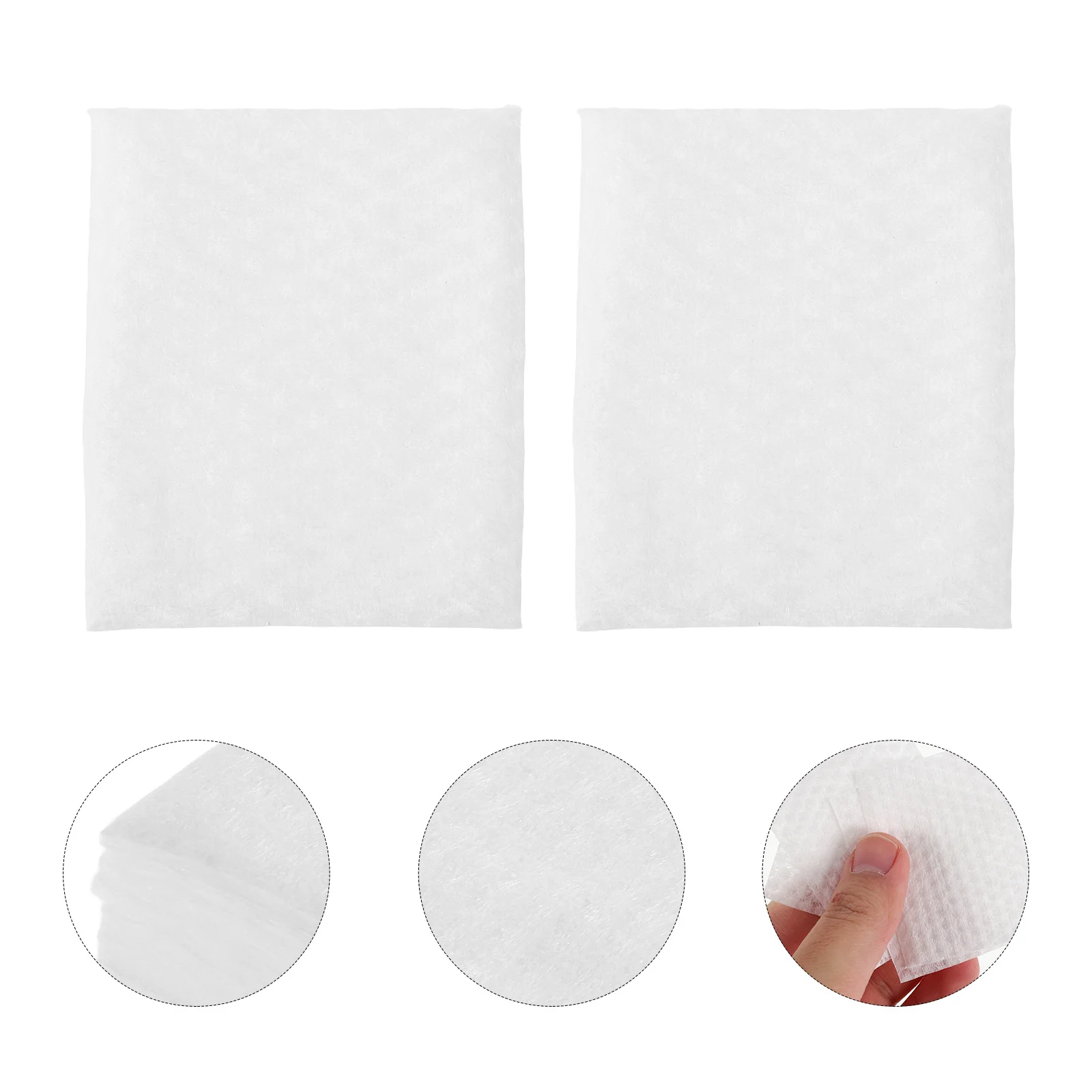 

800Pcs Disposable Cotton Pads Thick Non Woven Fabric Soft Makeup Remover Skincare Facial Cleansing Travel Essentials Lint Free