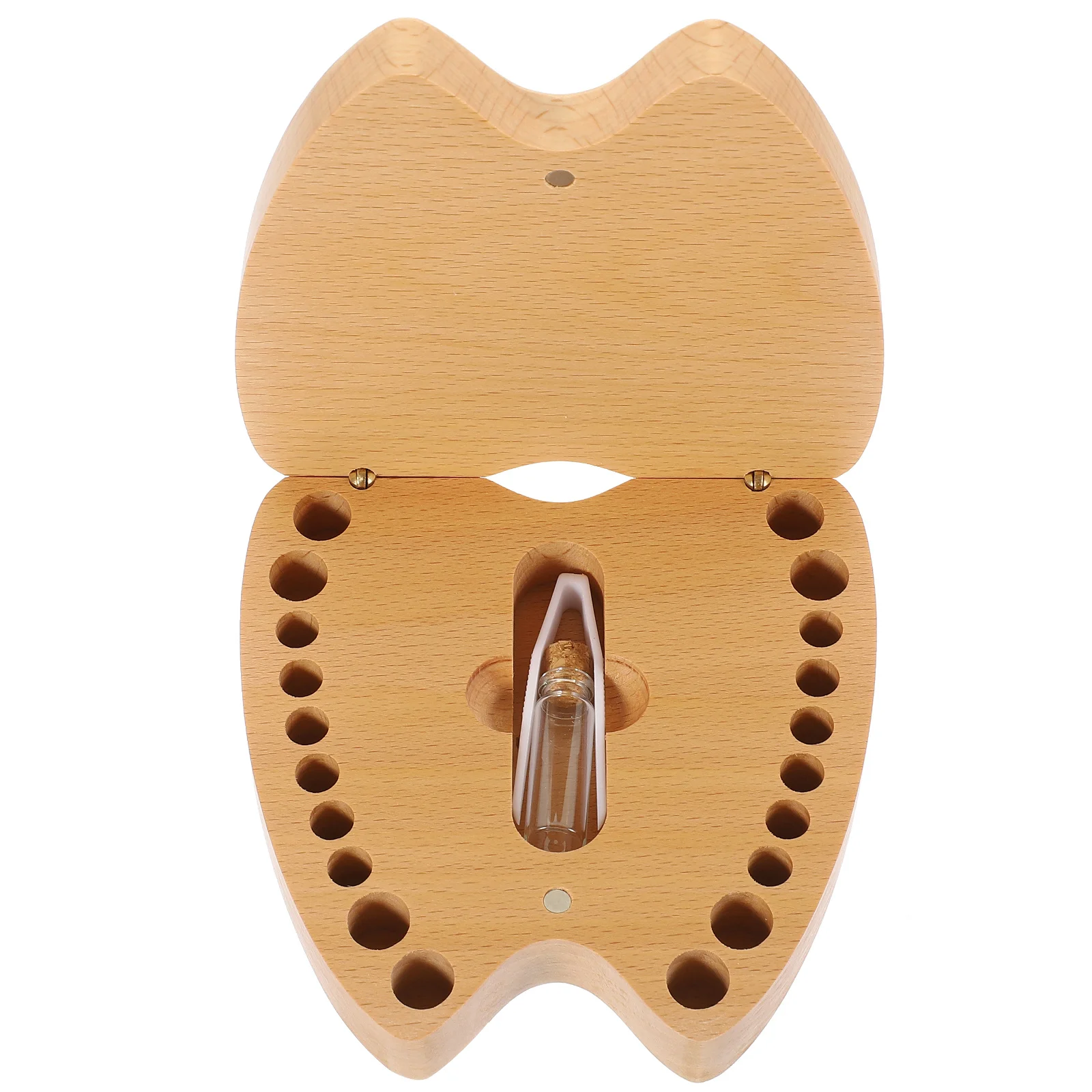 

Wooden Baby Tooth Keepsake Box Kids Lost Storage Container Cute Kids Tooth Box Baby Teeth Memory Container Teeth Keepsake Case