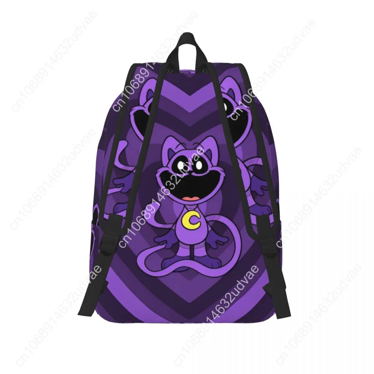 CatNap Smiling Critters Backpack for Boy Girl Kids Student School Bookbag Cartoon Cute Daypack Preschool Kindergarten Bag Sports