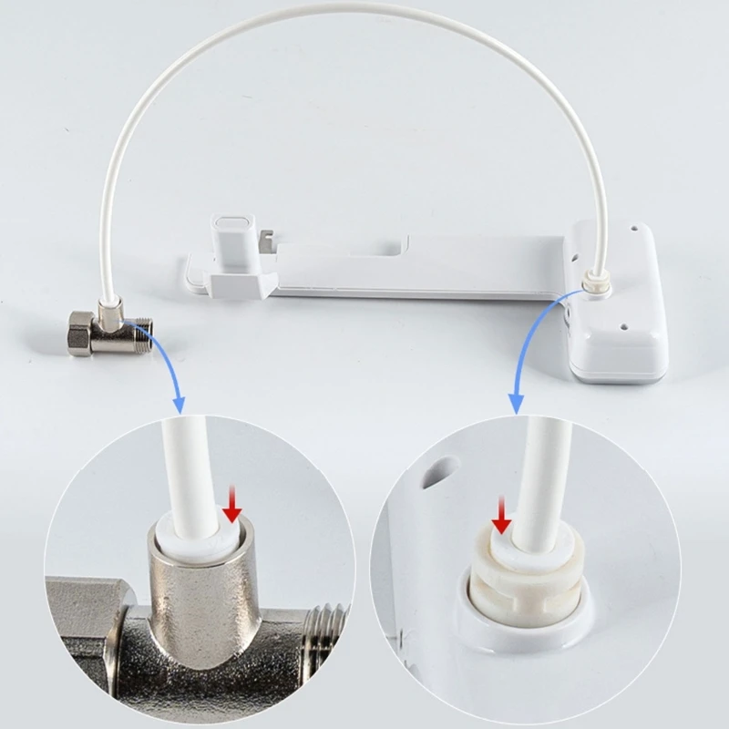 None Electric Bidet Attachment Washer Adjustable Water Pressure Toilet Attachment for Bathroom Accessories D2RD