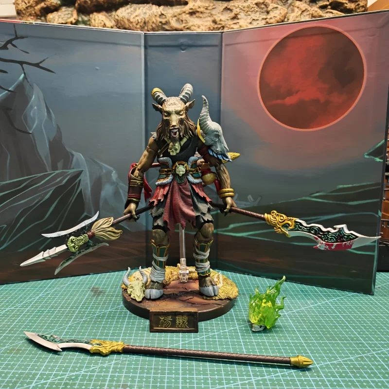 Original fancyrealm 1/12 escala Fj-1a03 soldado yang xian deus demônio romance série cabra fada 6 polegadas anime figura modelo brinquedo presente
