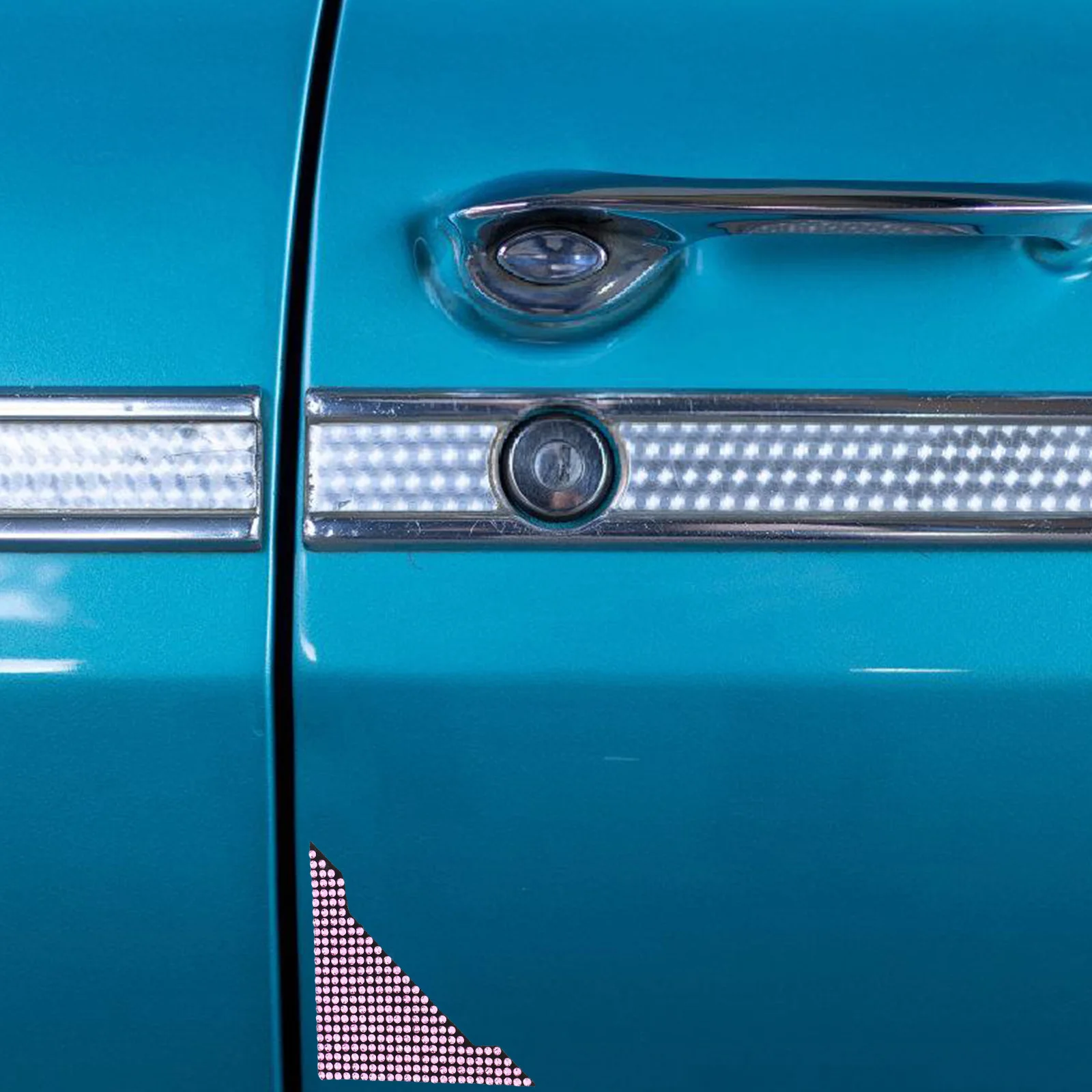 

4Pcs Car Door Anti-Collision Protector Durable Scratch Resistant Bumper Strip Stylish Universal Fit Protection