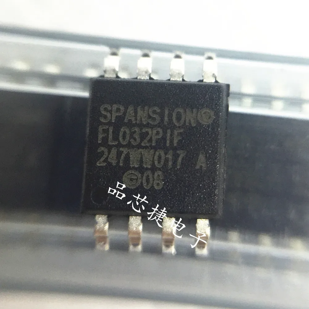 

10pcs/Lot S25FL032P0XMFI010 S25FL032P0XMFI01 Marking FL032PIF SOP-8 32-Mbit 3.0V Flash Memory