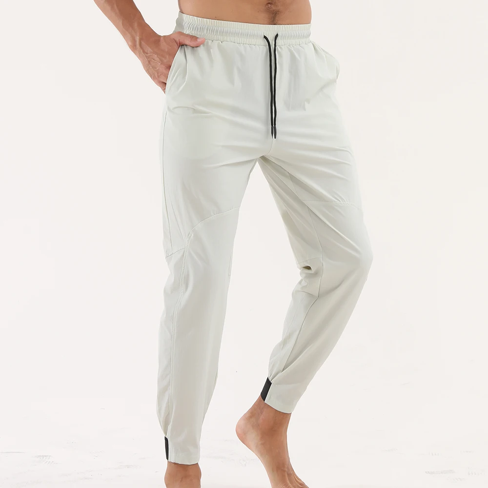 بنطال رياضي أنيق سريع الجفاف للرجال ، بنطلون لياقة بدنية رفيع ، بنطال رياضي فضفاض ، بنطال تدريب للجري ، صيف ، جديد ، طويل #3
