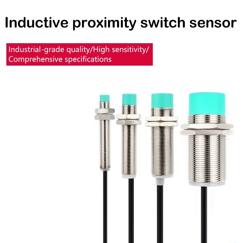 Long-distance inductive proximity switch metal sensor NPN normally open three-wire 24V M8 M10 M12 M18 M30