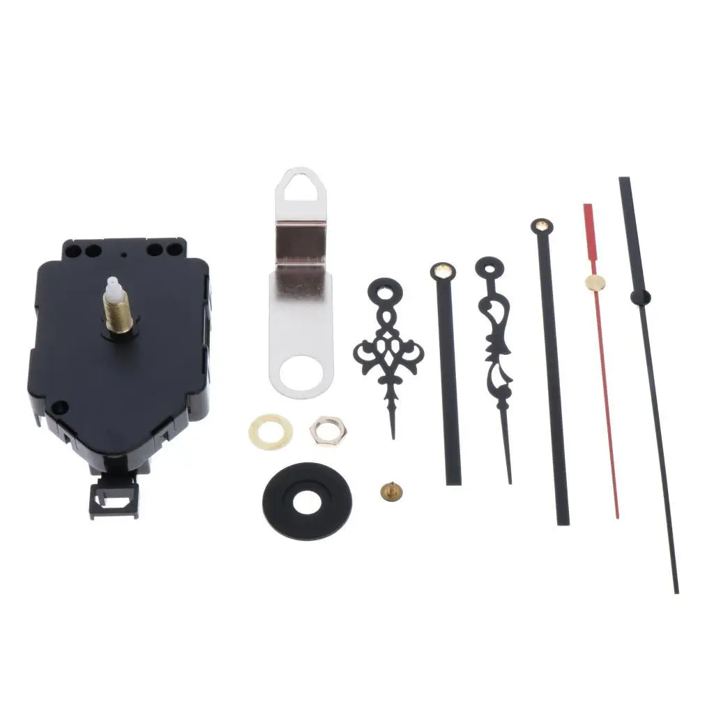 Wall Clock Pendulum Trigger Movement with 4 Hands for DIY Craft Clock Making Replacement Kit