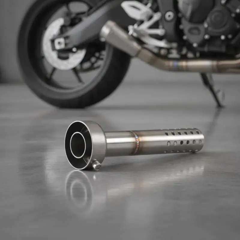 【CR】48mm Yoshimura R77 Exhaust Pipe Catalyst Plug Rust-proof  Escape Muffler Fit for Most Motorcycles Modification