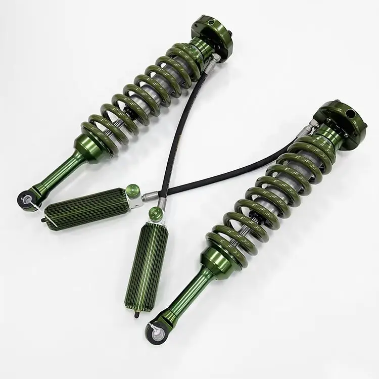 4X4 hard cross-country smooth road 2-4 inch 2.5/2.25 pipe diameter compression adjustable 12-segment military green custom model