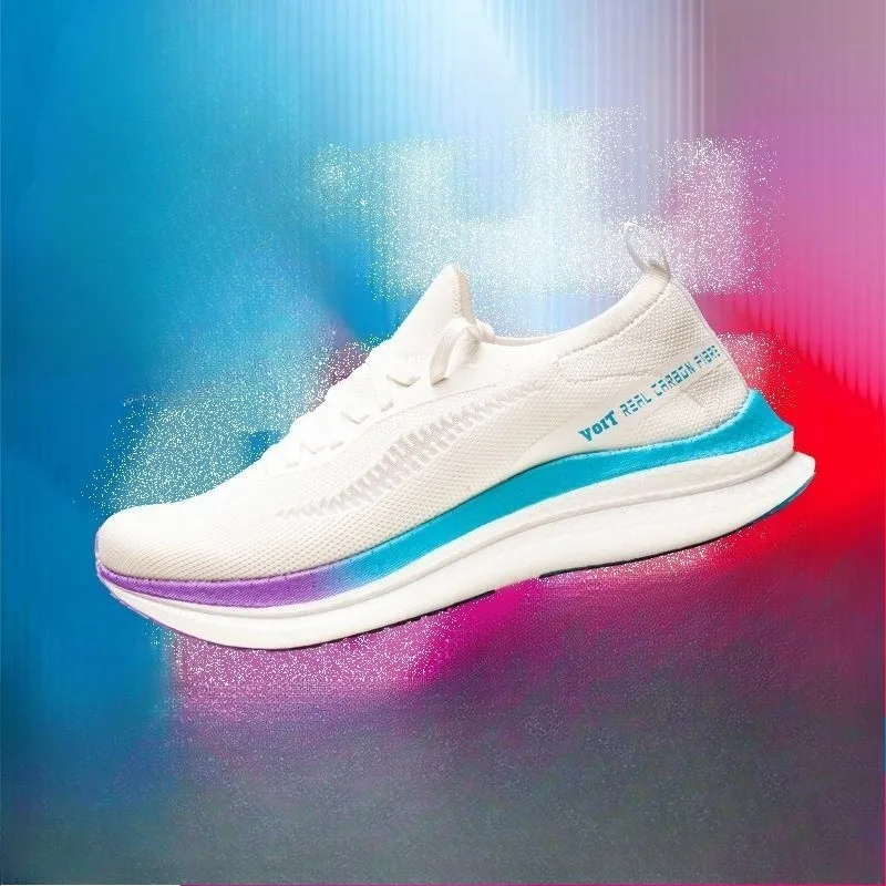 

Новые крутые мужские кроссовки 2026 года на шнуровке, с карбоновой пластиной, для бега и повседневного спорта, для активного отдыха на улице