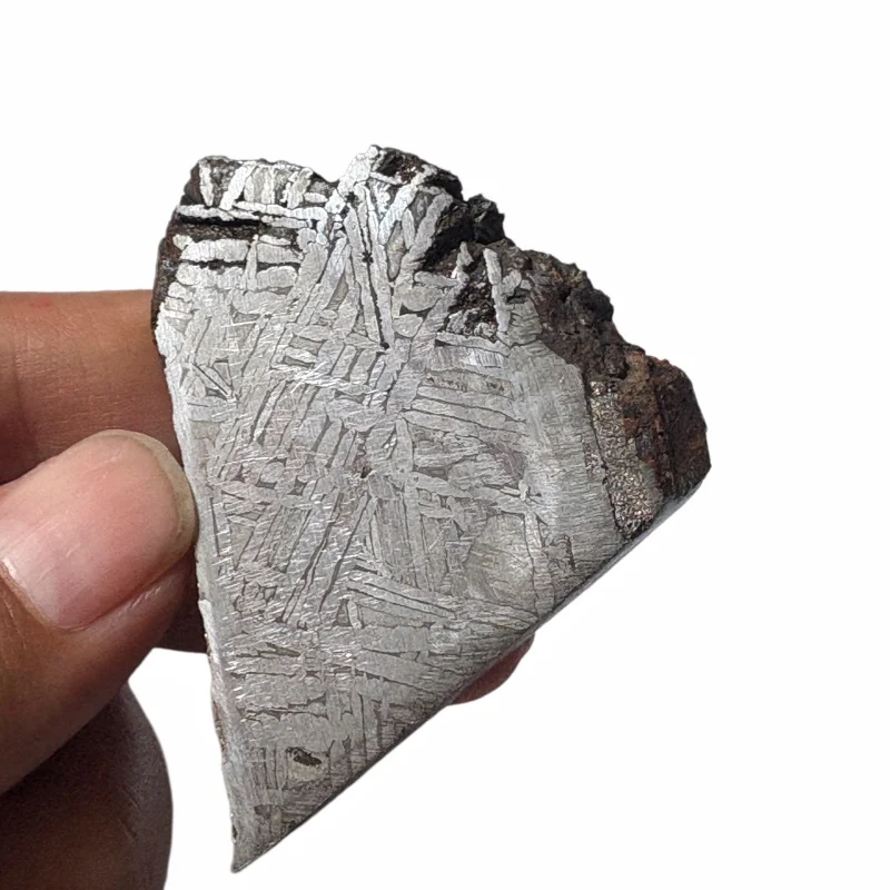 69.3g Muonionalusta Iron Meteorite Specimen Iron Meteorite Slice Natural Meteorite Material Collection - CC156
