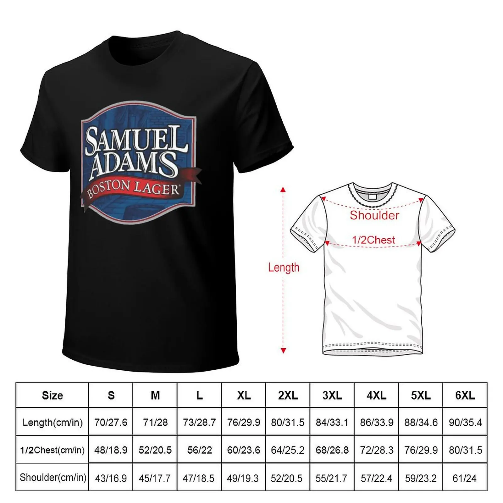 Samuel adams beer T-Shirt Summer Sports Quick Dry T-Shirt