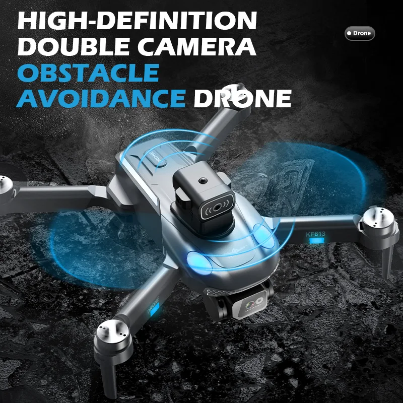 Drone RC professionnel KF613 avec caméra HD 4K, moteur sans balais, quadricoptère, 5G, WiFi, GPS, évitement d'obstacles, cardan FPV, nouveau, 2024