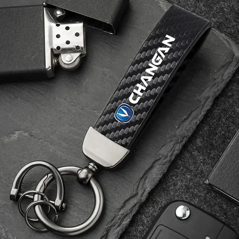 Car Keychain Car Key Charm Key Ring Holder For Changan CS75 PLUS CS55 PLUS UNI-S Eado Plus CS35 PLUS Alsvin PLUS UNI-V UNI-T
