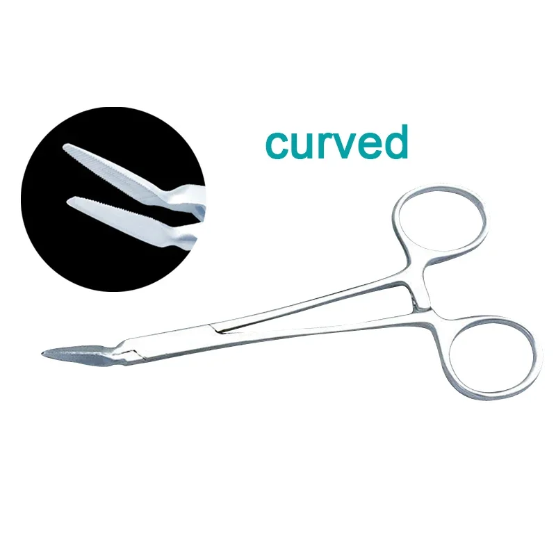 Dental Orthodontic Plier Wisdom Tooth Pliers Residual Root Forceps Root Clippers Dentist Tool Straight Curved