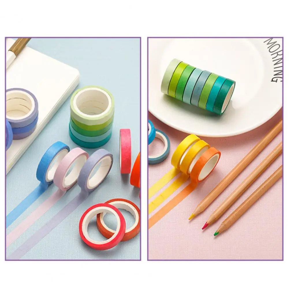 Nastro per personalizzazione di cancelleria Set di nastri Washi colorati per artigianato fai da te Scrapbooking Journaling 60 rotoli decorativi per regalo