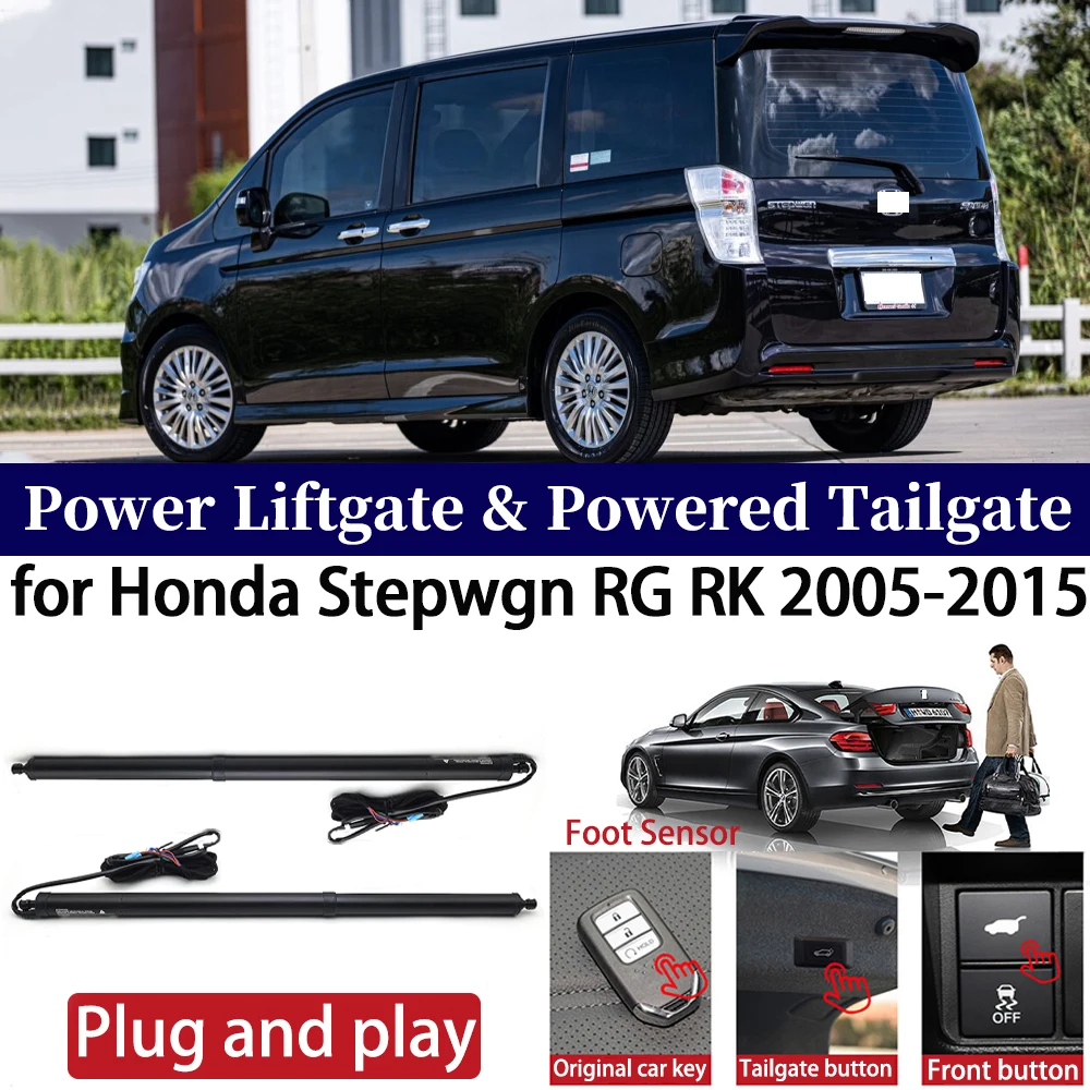 

ZhuCamX for Honda Stepwgn RG RK 2005-2015 Car Power Liftgate Automatic One-Click Vehicle Powered Tailgate Strut Plug and paly