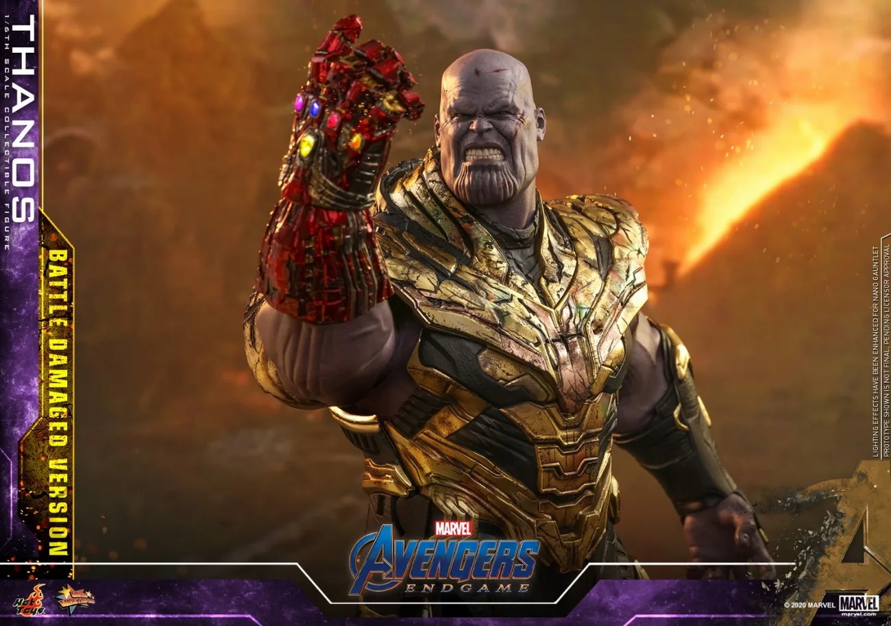 New In Stock Hottoys 1/6 Mms564: Endgame: Thanos 4.0 Joint Understanding Model Gift