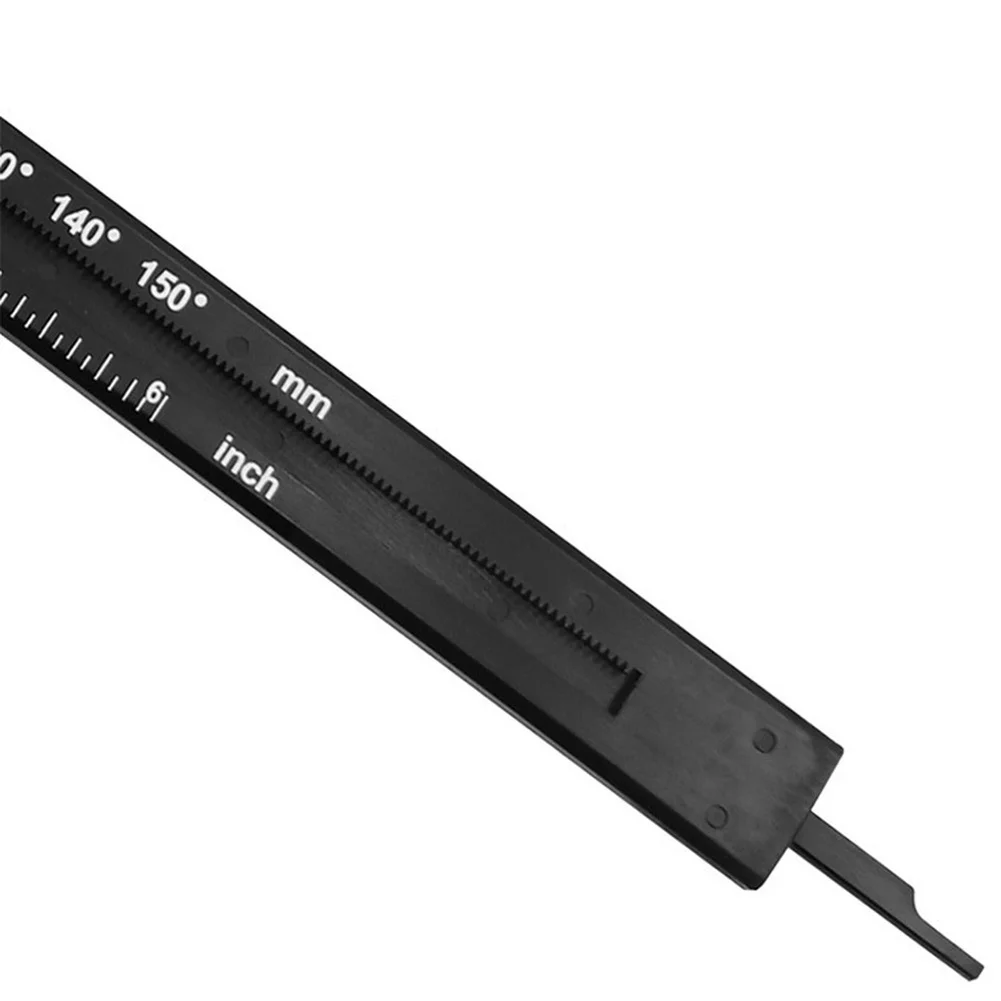 ABS Plastic For Dial Caliper with Metric 0150mm and 06inch Vernier Scales Featuring User Adjustable Pointer for Precision