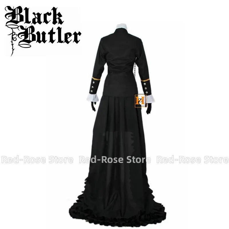 Anime Black Butler Ciel Phantomhive Costume Cosplay Abito classico Parrucca Scarpe Accessori Festa uniforme