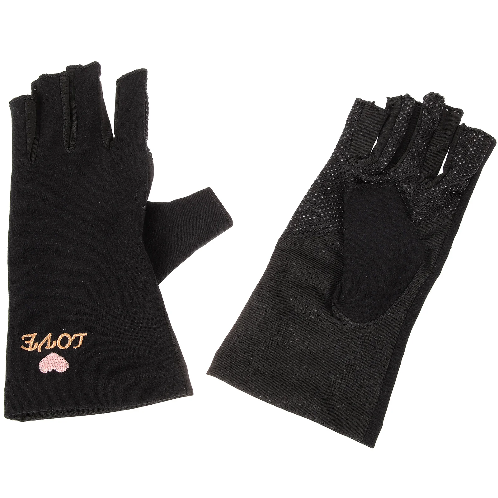 

2Pcs Uv Protection Bike Gloves Wear-Resistant Comfortable Outdoor Riding Gloves Cycling Fitness Sports Supplies