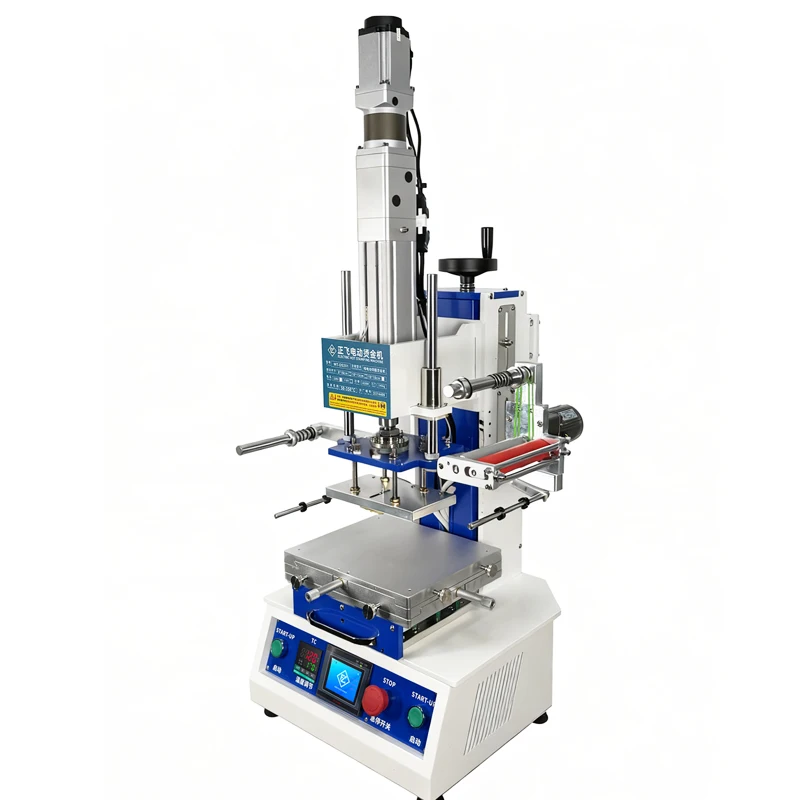 Manual Wood Pvc Paper Customized Logo Electric Digital Golden Leather  Electric Hot Pressing Printing Foil Stamping Machine