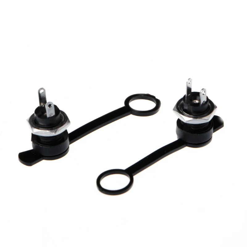 Conector montaje Panel conector fuente alimentación DC-022B, 5,5x2,1mm, 5 uds.