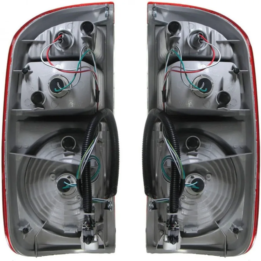 مجموعة إضاءة خلفية جانبية للركاب مكونة من قطعتين متوافقة مع كابينة طاقم Tundra 2004 20052006 Tundra Crew مع Flee