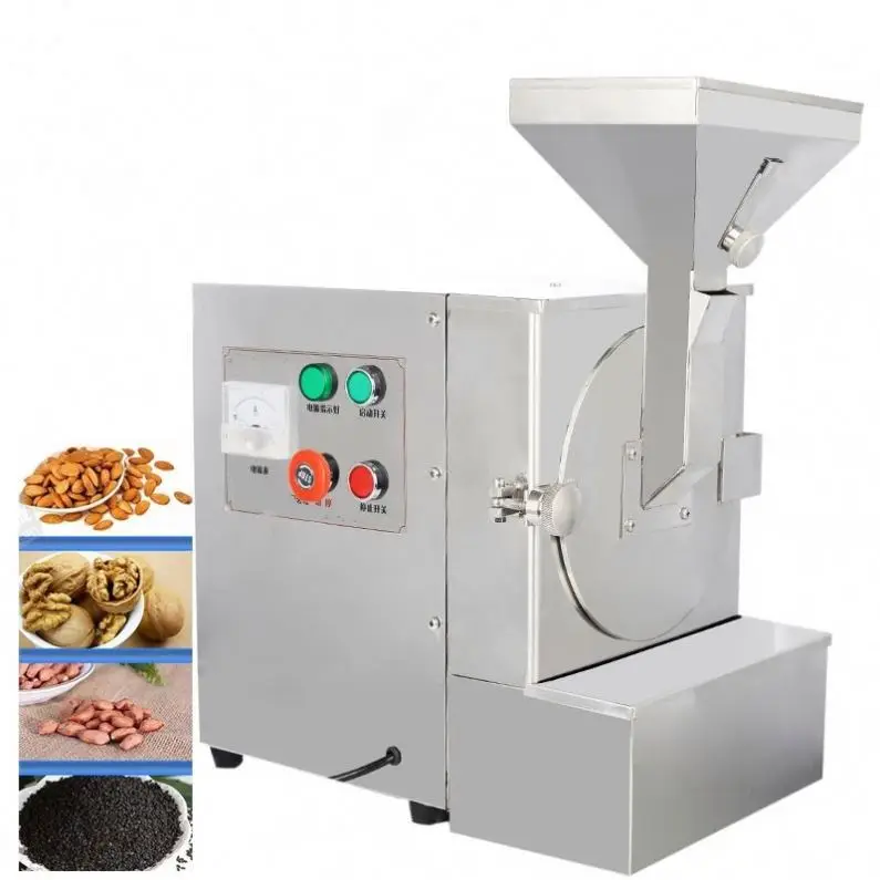 Dry Nuts Cashew Grinder Peanut Powder Making Olive Cooked Peanut Grinding Machine Instant Coffee Powder Making Machine