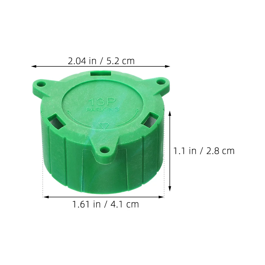 2 قطعة 13P التوصيل حامل البلاستيك 13 دبوس موصل الغطاء الواقي ل مقطورة Rv جزء غطاء وقوف السيارات محول مأخذ التوصيل فائدة الكهربائية #3
