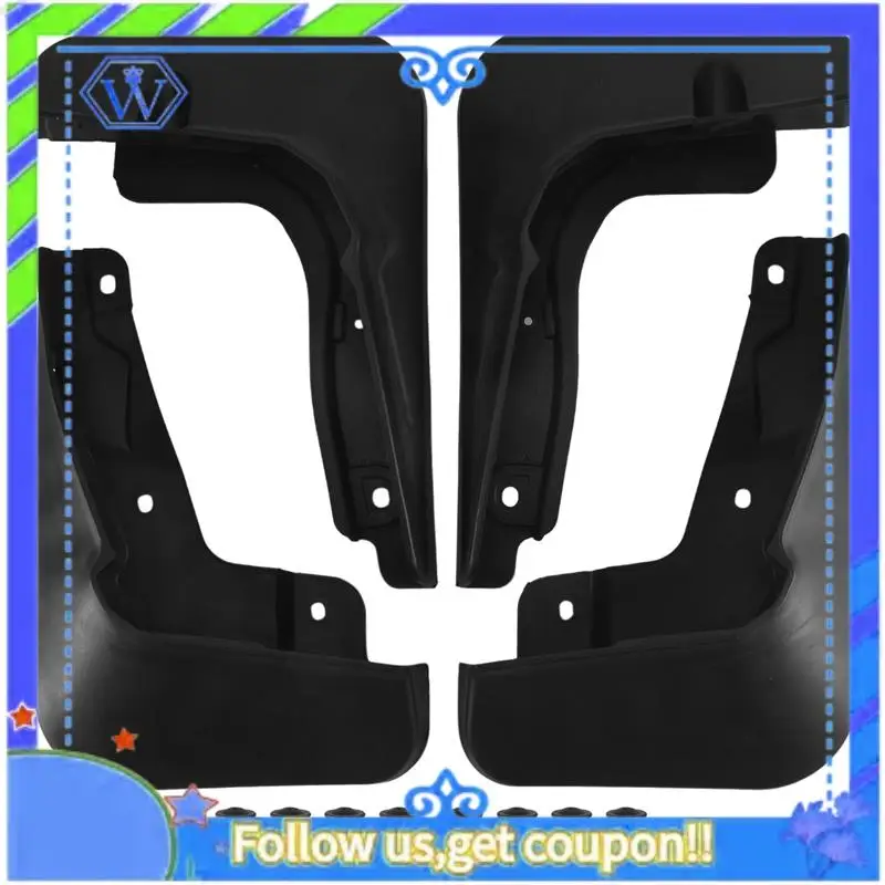 

M46K-4Pcs Car Mud Flaps For Toyota BZ4X 2022 Mudguards Fender Mud Guard Flap Splash Flaps Accessories