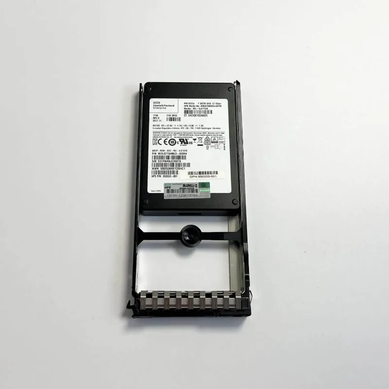 

863459-001 AREA7680S5xnNTRI HPE PRIMER A650 7.68TB SSD Hard Drive