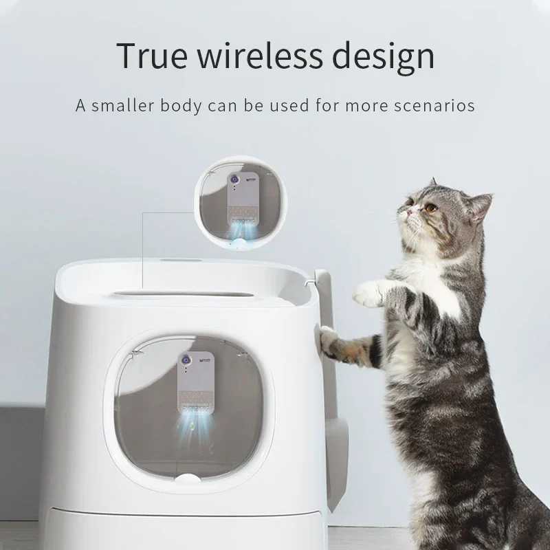 Xiaomi Youpin Smart Cat Odor Purifier For Cat Litter Box Refrigerator Deodorizer Pet Toilet Air Purifier Cat Litter Deodorant