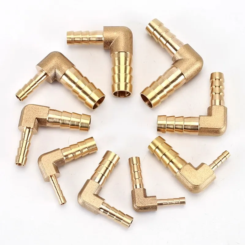 4 معبد نحاسي مزدوج متغير 6 8 مم، قطر متغير، كوع. قوي ودائم. مناسبة للغاز والماء والزيت والوسائط الأخرى #6