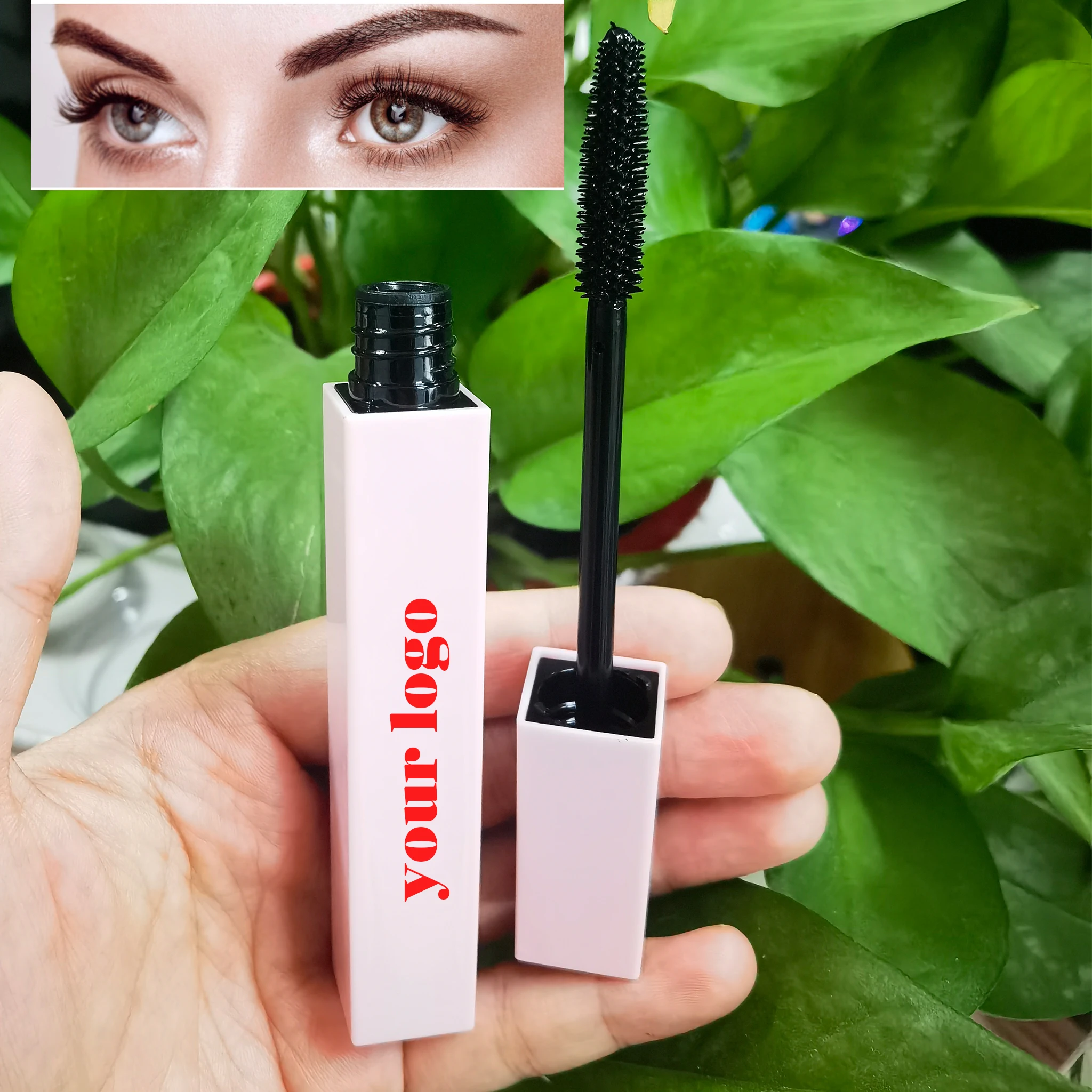 Square Tube Lengthening Non Smudging Volumizing Mascara Private Label Custom Logo Vegan Makeup Wholesale Cosmetic