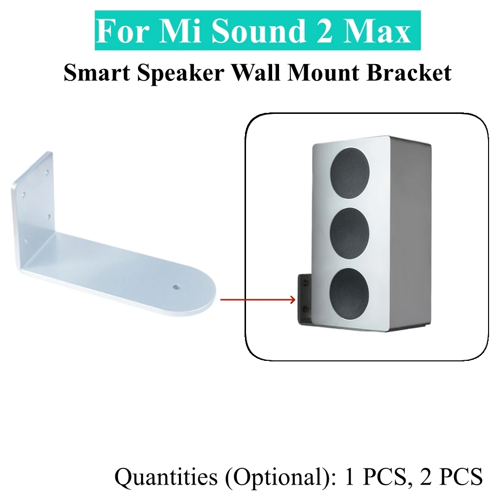 

Metal Audio Bracket for Mi Sound 2 Max Smart Speaker Stand Wall Mount Bracket Accessories