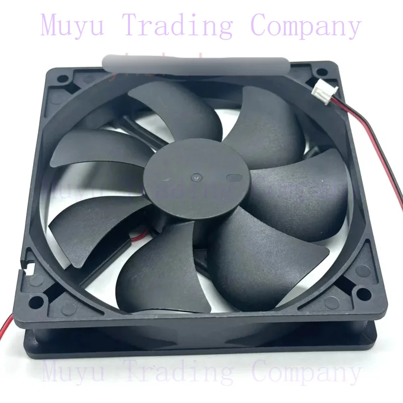 FOR Nidec D12T-24PS1 DC 24V 0.25A 120x120x25mm 2-Wire Server Cooling Fan